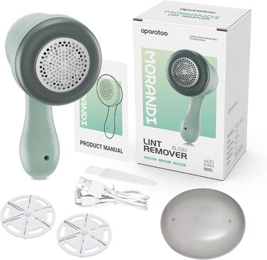 Електричний видалення ворсу для одягу та дому: USB-зарядка, 6-клинковий набір, для одягу, меблів, килимів