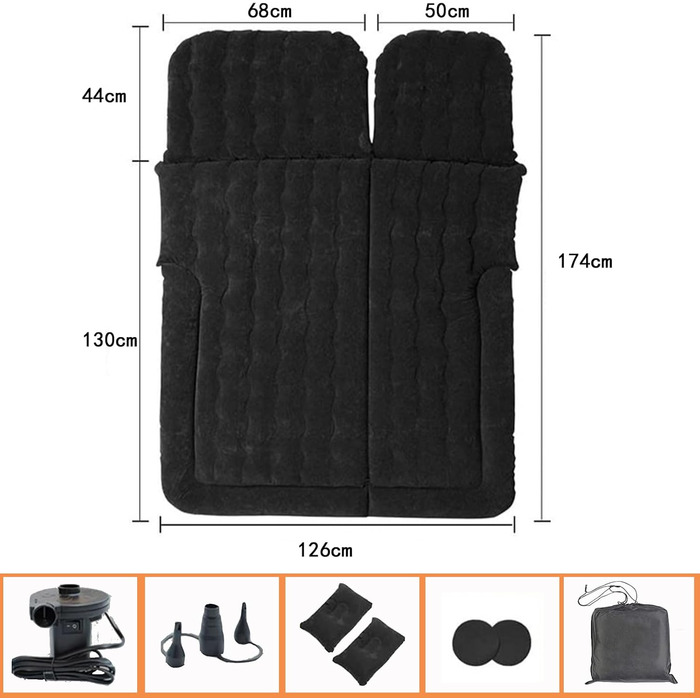 Надувний матрац для автомобіля SUV: комфортне спальне місце для подорожей та кемпінгу
