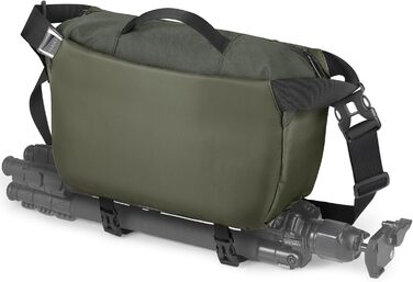 Сумка для камери TAAOKA: DSLR/SLR/беззеркальні камери, водонепроникна, з кріпленням для штатива, Crossbody (Темний зелений)