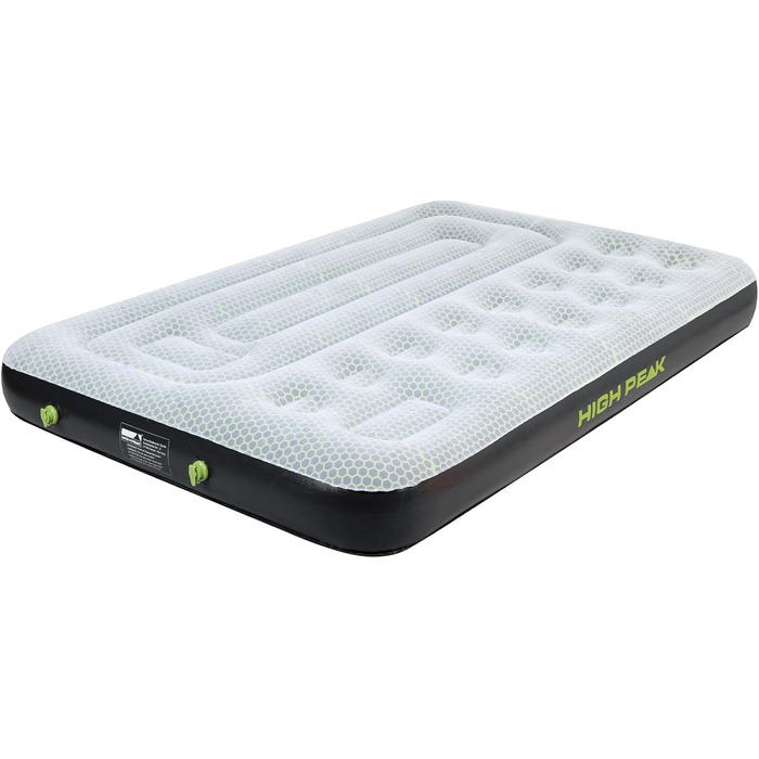 Надувний матрац High Peak Comfort Plus для кемпінгу та гостей з насосом (198 x 137 x 22 см)