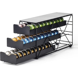 Організатор для капсул Nespresso Vertuo Bagoo - трирівнева шухляда для зберігання капсул