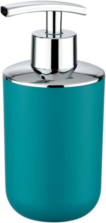 Дозатор мила WENKO Brasil, 0.32 л, пластик (TPE), 7.3 x 16.5 x 9 см, Petrol