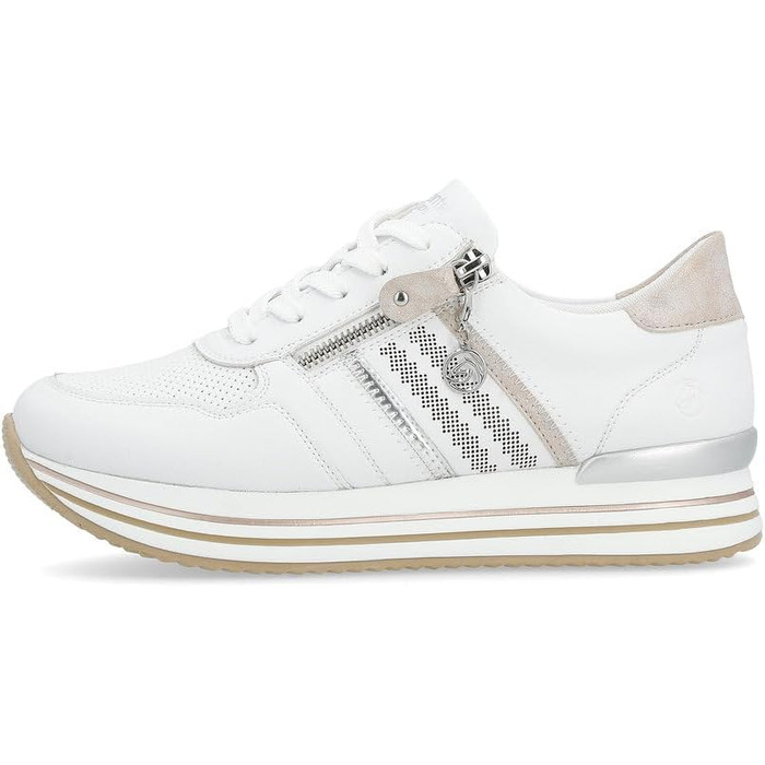 Жіночі кросівки Remonte D1318 - білі, напівчеревики, зручна устілка, 40 EU