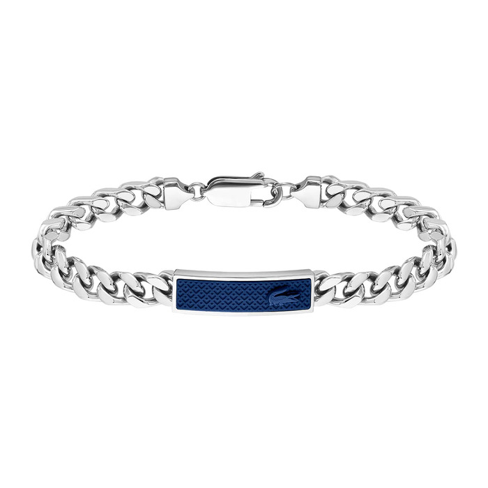 Браслет Lacoste SET&MATCH чоловічий з нержавіючої сталі з візерунком Petit Piqué - 2040097