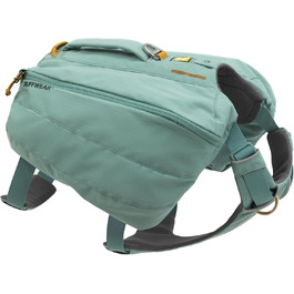 Рюкзак для собак Ruffwear Hunderucksack River Rock Green середнього розміру