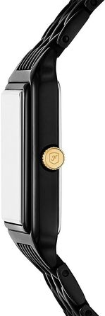 Жіночий кварцовий годинник Fossil Raquel зі сталевим браслетом, 23 мм, колір Smokey Black