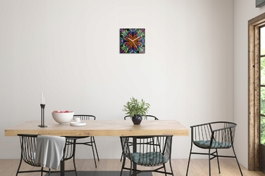 Настінний годинник ArtprintCave багатоколірний, 30 см