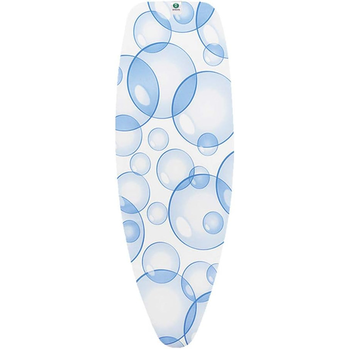 Чохол для гладильної дошки Brabantia PerfectFlow Bubbles 135x45 см - 3-шаровий, для кращого проходження пари та поглинання конденсату