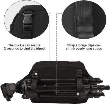 Захисний футляр для дзеркальної камери Cwatcun, вологостійкий, для Canon, Nikon, Sony, Fuji, DLR/LR, чорний, XL