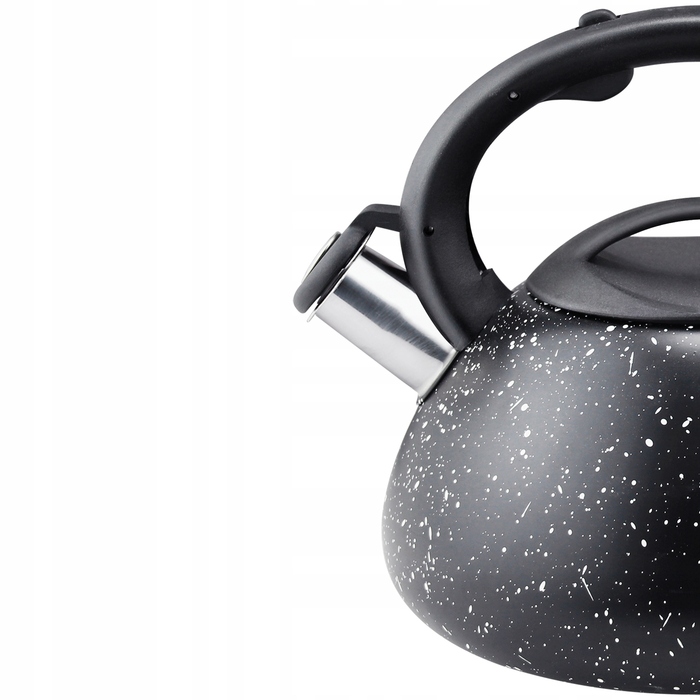 Класичний сталевий чайник Karl Hausmann, 3 л, чорний/сірий