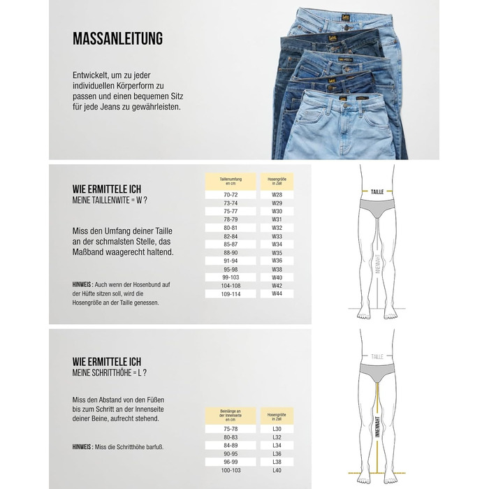 Чоловічі джинси Lee Extreme Motion спортивні, завужені, 36W/30L