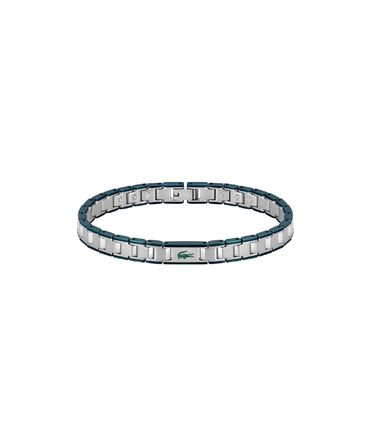 Браслет Lacoste METROPOLE EDGE чоловічий сріблястий з нержавіючої сталі