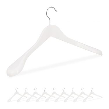 Relaxdays Suit Hanger Set of 10