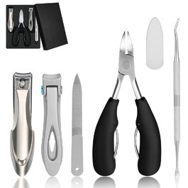 Набір професійних кусачок для нігтів Nagel з нержавіючої сталі для товстих нігтів та пальців, гострі ножиці для манікюру для літніх людей та чоловіків/жінок