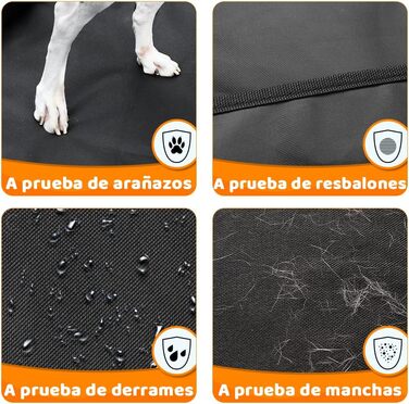 Захист для багажника авто: вологостійкий килимок для собак (184x103 см)