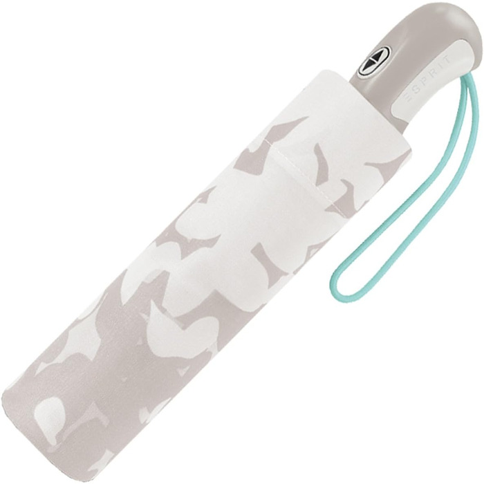 Жіноча парасолька ESPRIT Easymatic з автоматичним відкриванням - Butterfly kiss сіро-аква