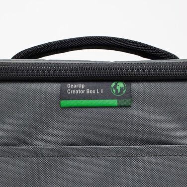 Lowepro GearUp Creator Box Large II - сумка для бездзеркальних та DSLR камер, помаранчевий колір, з QuickDoor доступом, виготовлена з перероблених матеріалів