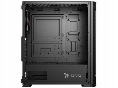 Корпус Savio Shadow X2 Midi Tower, чорний