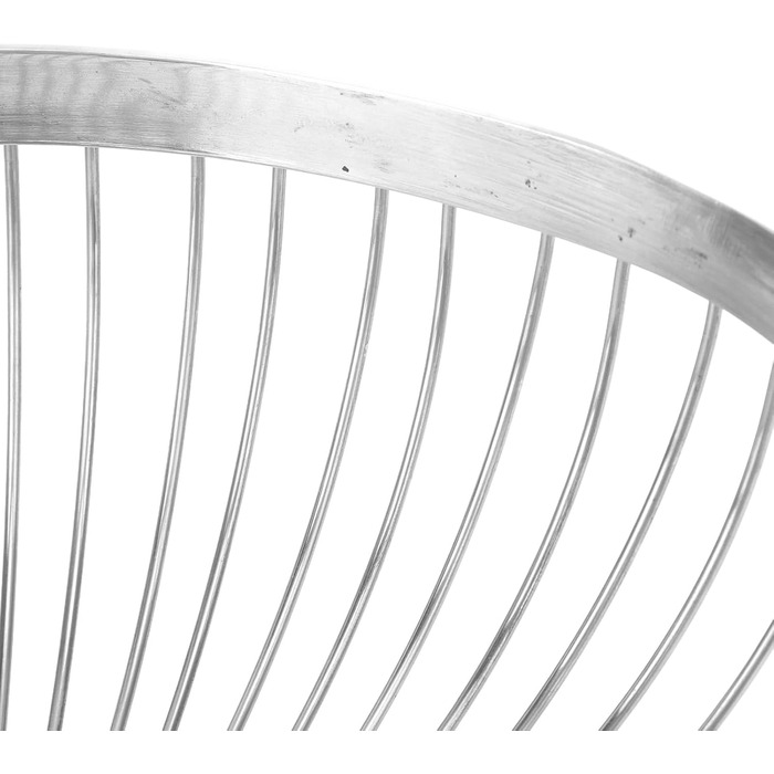 Ніжний Фруктовий Кошик з Нержавіючої Сталі, 20 см - Сучасний Дизайн для Фруктів, Овочів та Хліба