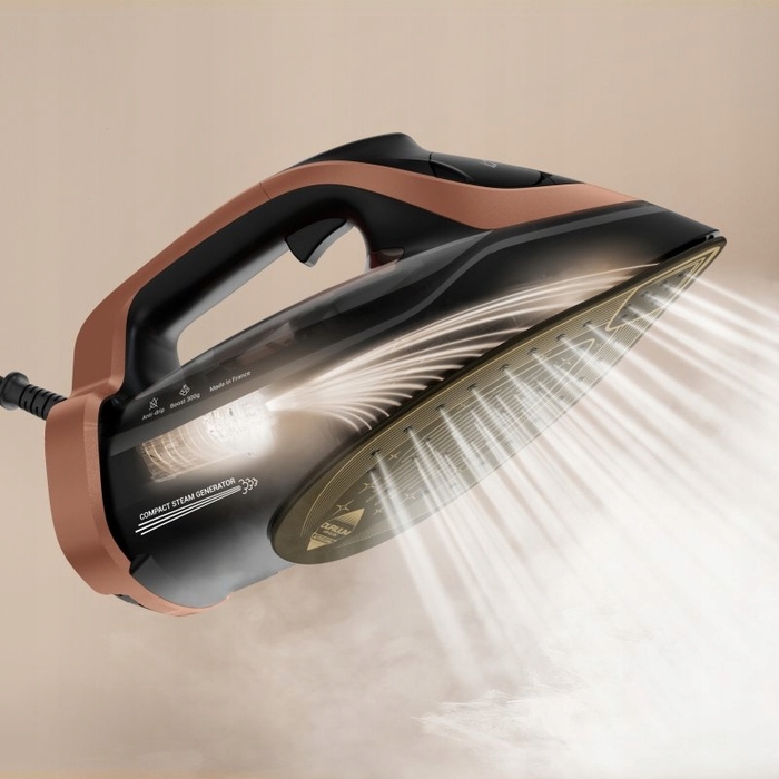 Парова праска Tefal Ultimate Power Pro FV9E50E0, 3200 Вт, з системою захисту від крапель