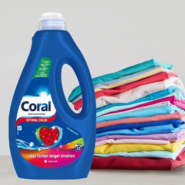 Рідкий пральний засіб Coral Color Farbschutz для кольорового прання, 6 x 1.15 л