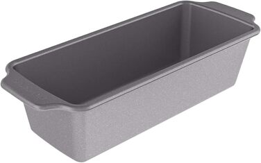 KitchenAid Bakeware Aluminized Steel Aluminized Steel PFAS-free Non-stick 27x11 cm Loaf Pan for Cakes, Bread, Meatloaf, Freezer safe, Oven safe up to 230°C, Dishwasher safe, Grey