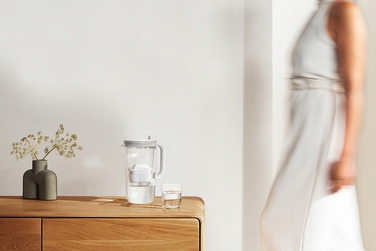 Фільтральний глечик Brita Glass, 2,5 л, прозорий