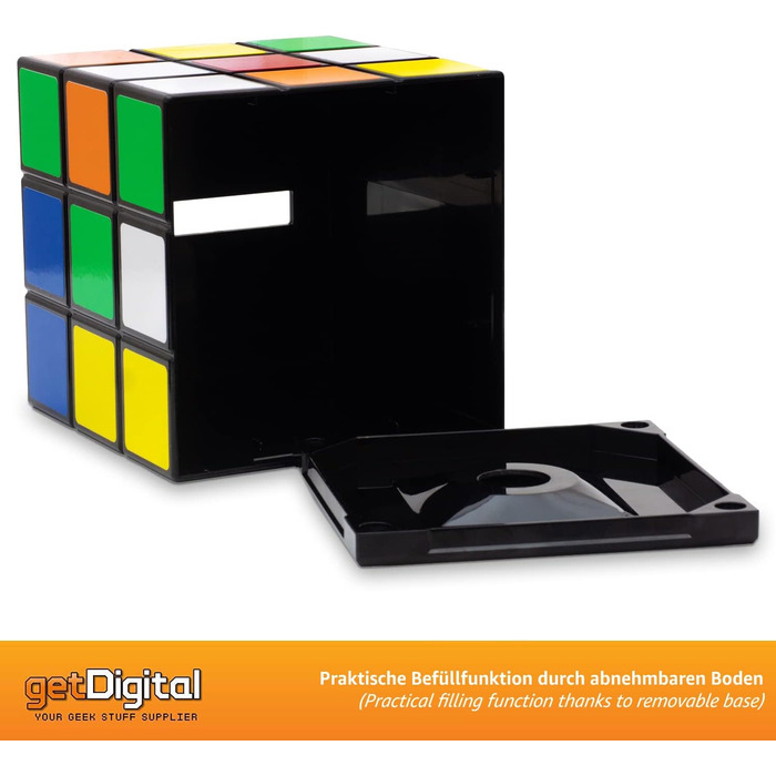 getDigital Magic Cube Tissue Box - Magic Cube Tissue Dispenser, Unusual Decorative Box - Plastic, Colorful, 14 x 14 x 14 cm