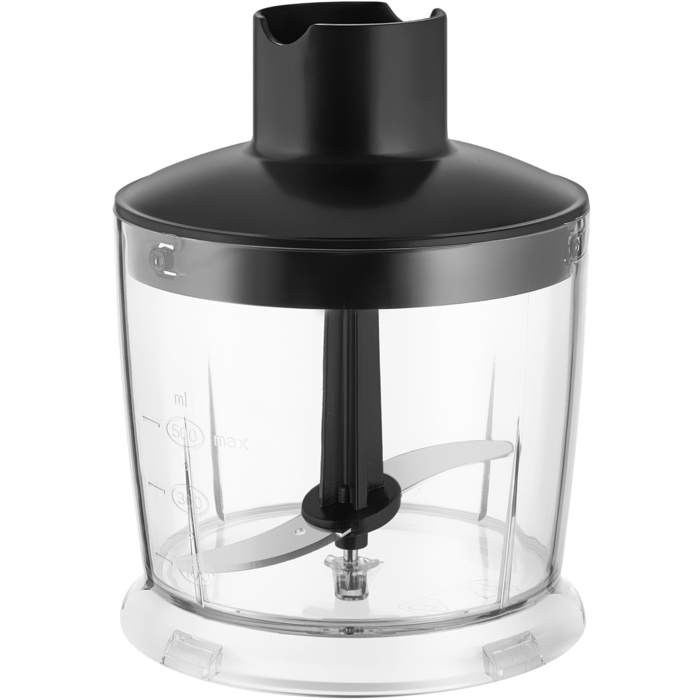 Вертикальний ручний блендер Sencor SHB 6302BK 5в1, 1200 Вт, TITANIUMQuadBlade, чорний