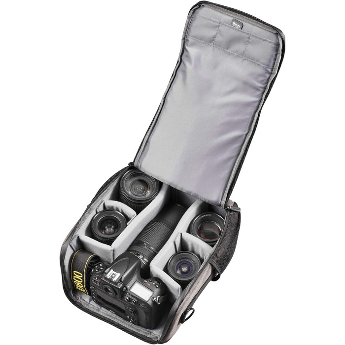 Сумка Cullmann Malaga Vario 200 (CombiBackPack) для фототехніки, 220x190x115 мм, коричнева