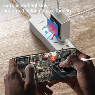 Зарядний пристрій 120W для Xiaomi 15/14T/13T/12T/11T Pro/Ultra, Redmi Note 14/13/12 Pro+ 5G з кабелем USB-C 2м