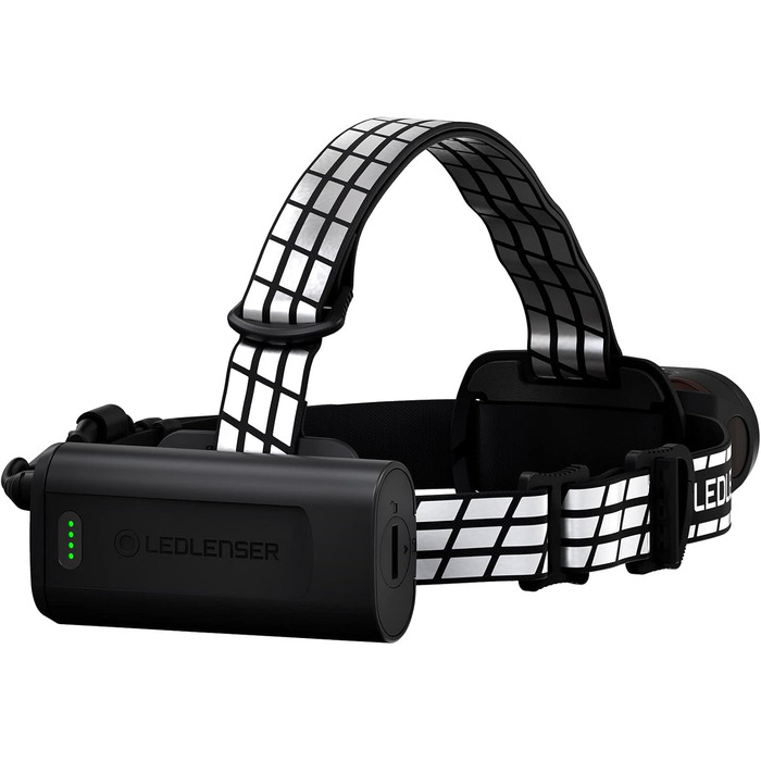 Лобовий ліхтар Ledlenser H19R Signature 4000 лм, LED, акумуляторний, червоне світло, IP67, Bluetooth, 330 м, USB-зарядка, кріплення на шолом, для MTB та outdoor