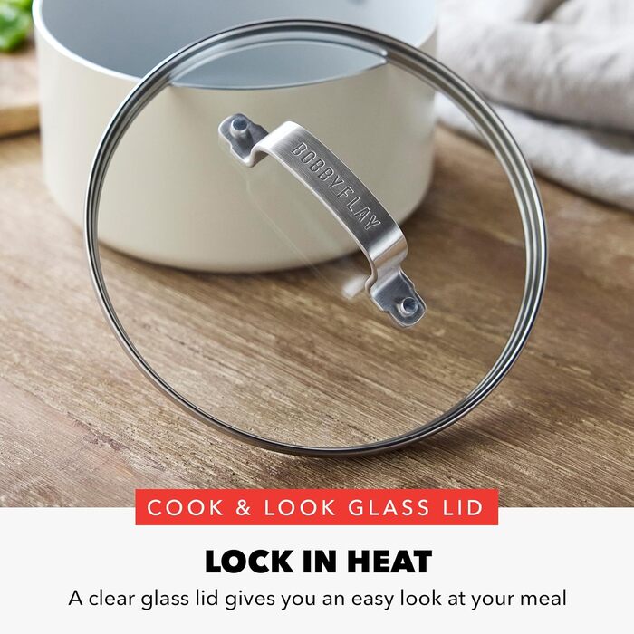 Набір посуду GreenPan x Bobby Flay 13 предметів: професійний алюміній, антипригарне покриття Ceramic, індукційний, сірий (Graphite/Nature's Delight)