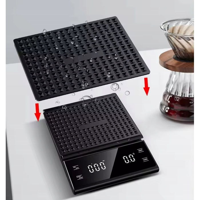 Кухонний електронний ваги для дому, високоточні, до 3 кг, з дисплеєм