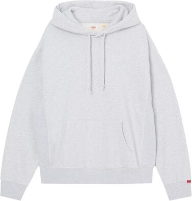 Чоловічий капюшонний світшот Levi's Authentic, сірий світло-сірий (XS)