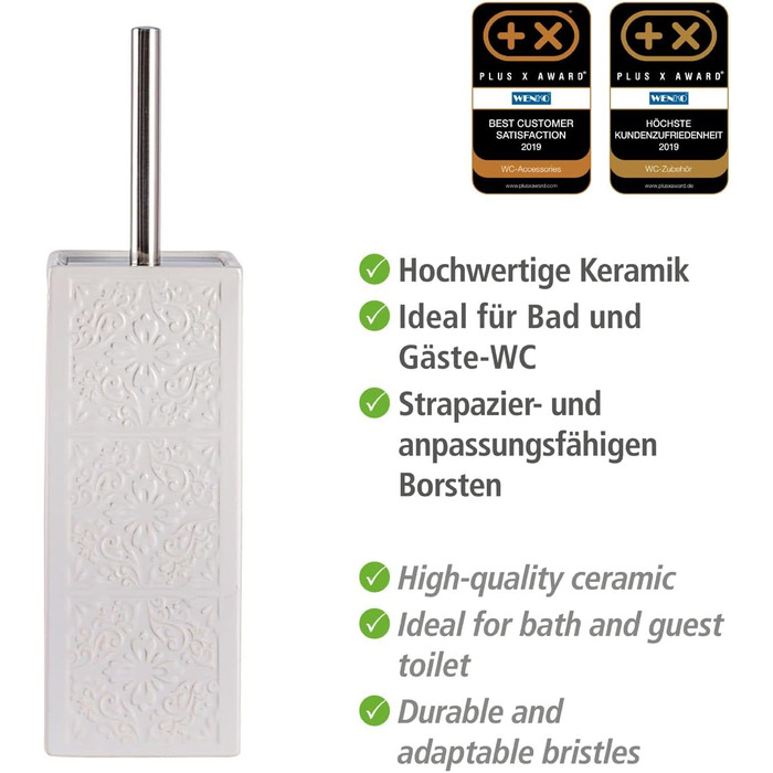 Набір WC Cordoba Weiß Keramik Multicolour – сантехніка для ванної кімнати