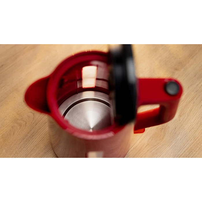 Електричний чайник BOSCH TWK1M124, червоний, пластиковий, 2400 Вт, 1.7 л