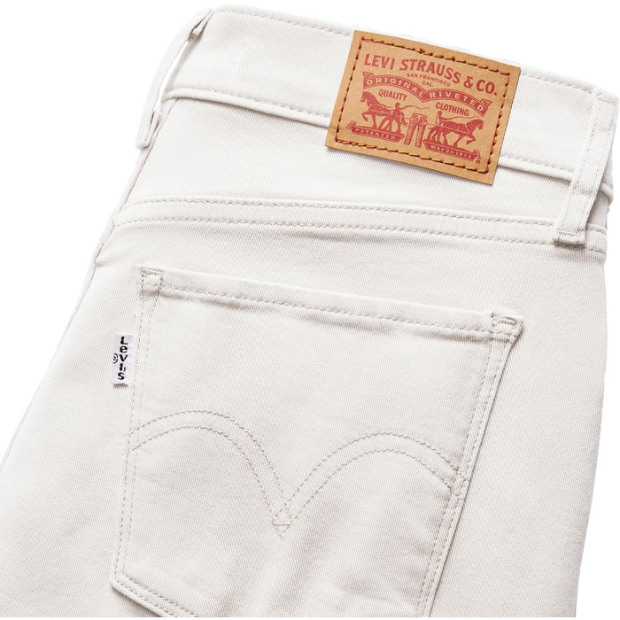 Джинси жіночі Levi's Classic Straight (26W 28L, Білий) - Оригінал