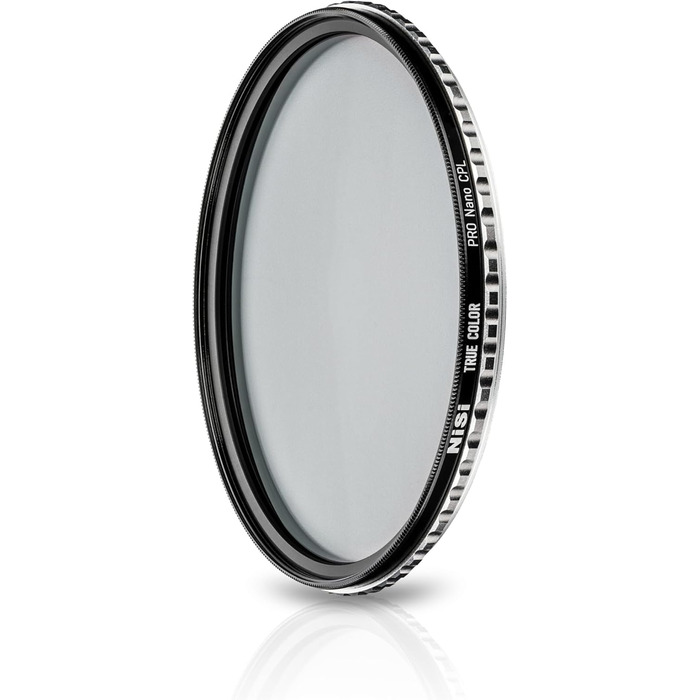 NiSi True Color CPL фільтр поляризаційний для об'єктива камери (58mm) з багатошаровим нанопокриттям та ультра-низьким відбиттям