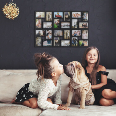 Relaxdays Photo Collage Frame - Holds 24 Pictures