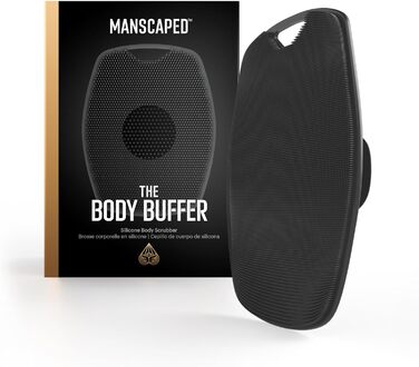 The Body Buffer від MANSCAPED®: силіконовий скрабер для тіла - ефективне очищення та пілінг, ергономічна ручка