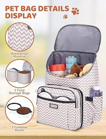 BAGLHER Рюкзак для собак, рюкзак для подорожей з собакою