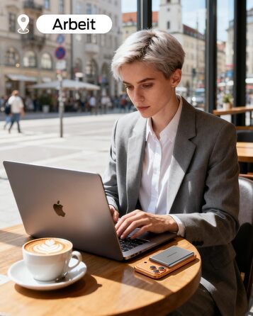 Power Bank MOVESPEED MagSafe 5000mAh Space Grau - Бездротовий зарядний пристрій для iPhone