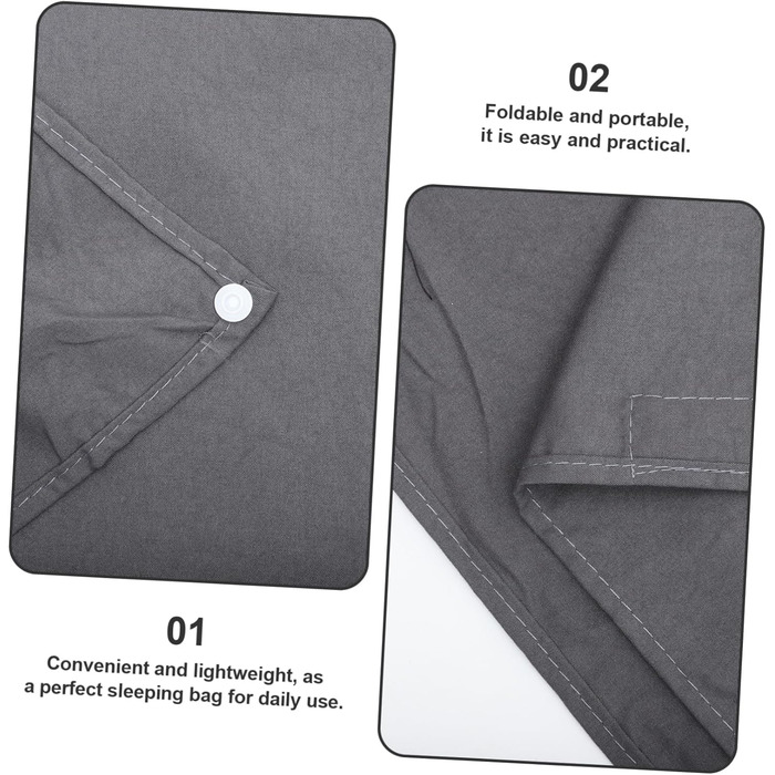 Anneome Camping Sleeping Bags for Adults - Foldable Design, Easy to Clean, Comfortable for Travel