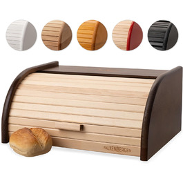 Brotbox FALKENBERGER з бука, 38x28x18 см, XL, традиційна, ручної роботи (колір: коричневий)