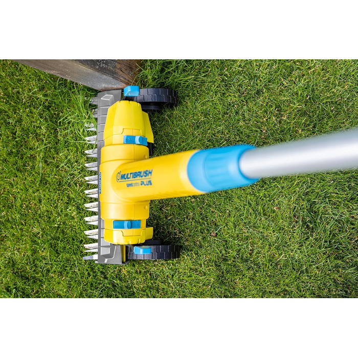 Насадка Gloria FineCut для тримера MultiBrush, для газонів і країв, ширина зрізу 36 см, жовта, аксесуар для газонокосарки та роботів