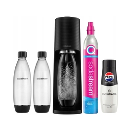 Набір SodaStream: сифонатор Terra + 2 пляшки Fuse + сироп Pepsi Zero 440 мл