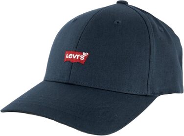 Шапка Levi's Herren Housemark Flexfit NAVY BLUE, універсальний розмір