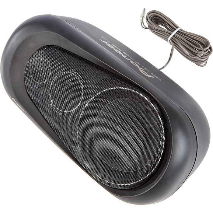 Автомобільна 3-смугова акустика Pioneer TS-X150, 60 Вт, чорна, сучасний дизайн