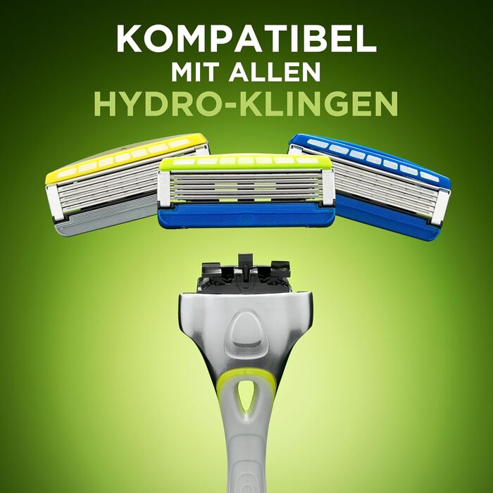 Смінні касети для бритви Wilkinson Sword Hydro 5 для чоловіків, з зволожуючим гелем та тримером, 12 шт (4х3)